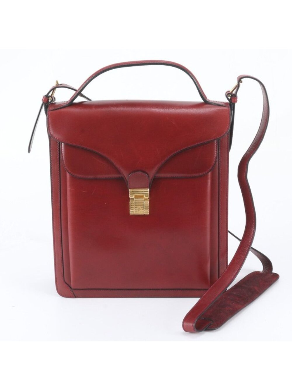 Gucci Leather 2-Way Shoulder Bag
